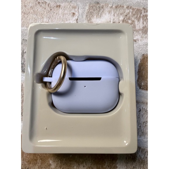 heyday Other - Heyday Apple AirPods Pro Silicone Case Lavender Purple with Gold Carabiner Clip
